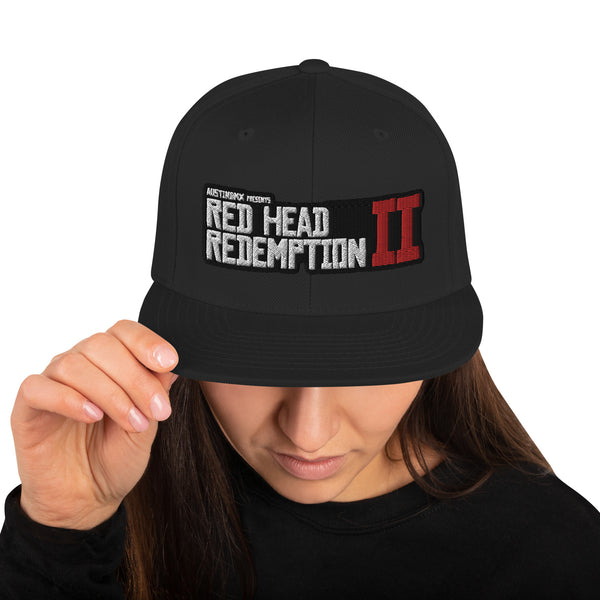 Red Head Redemption Snapback Hat